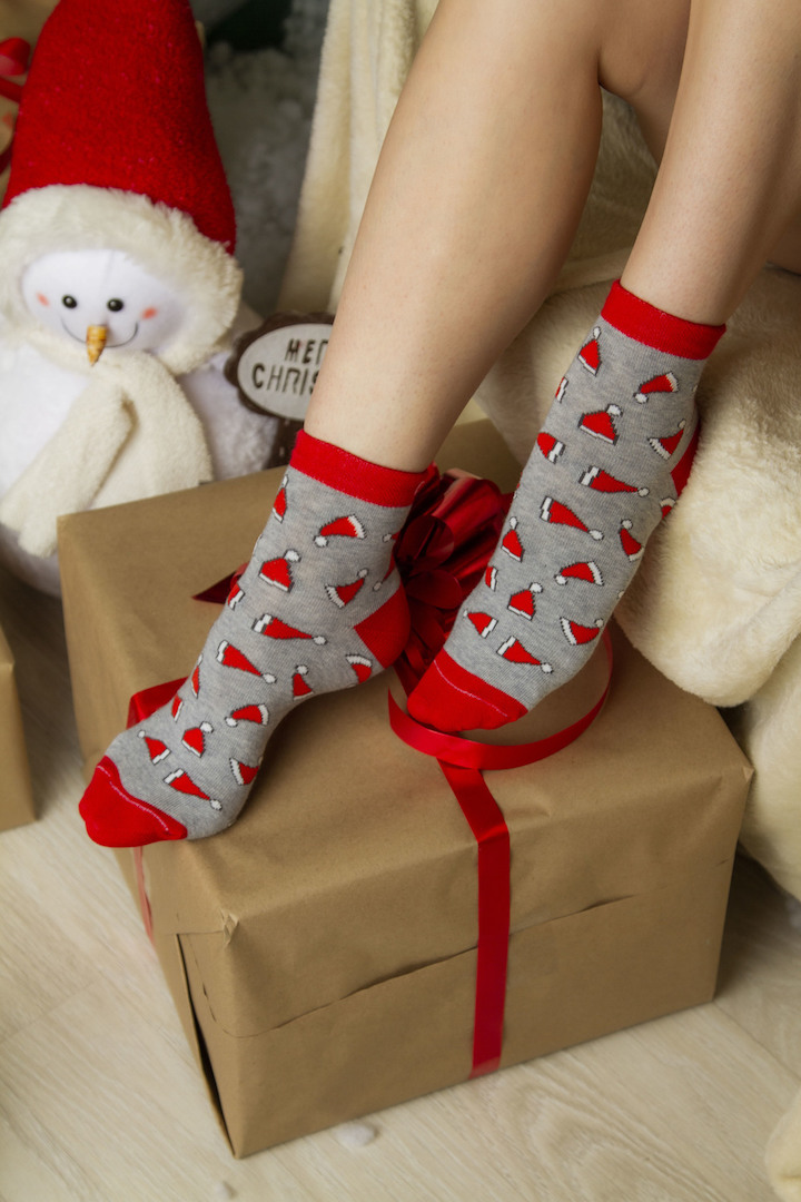 Фото товара 20307, набор новогодних носков